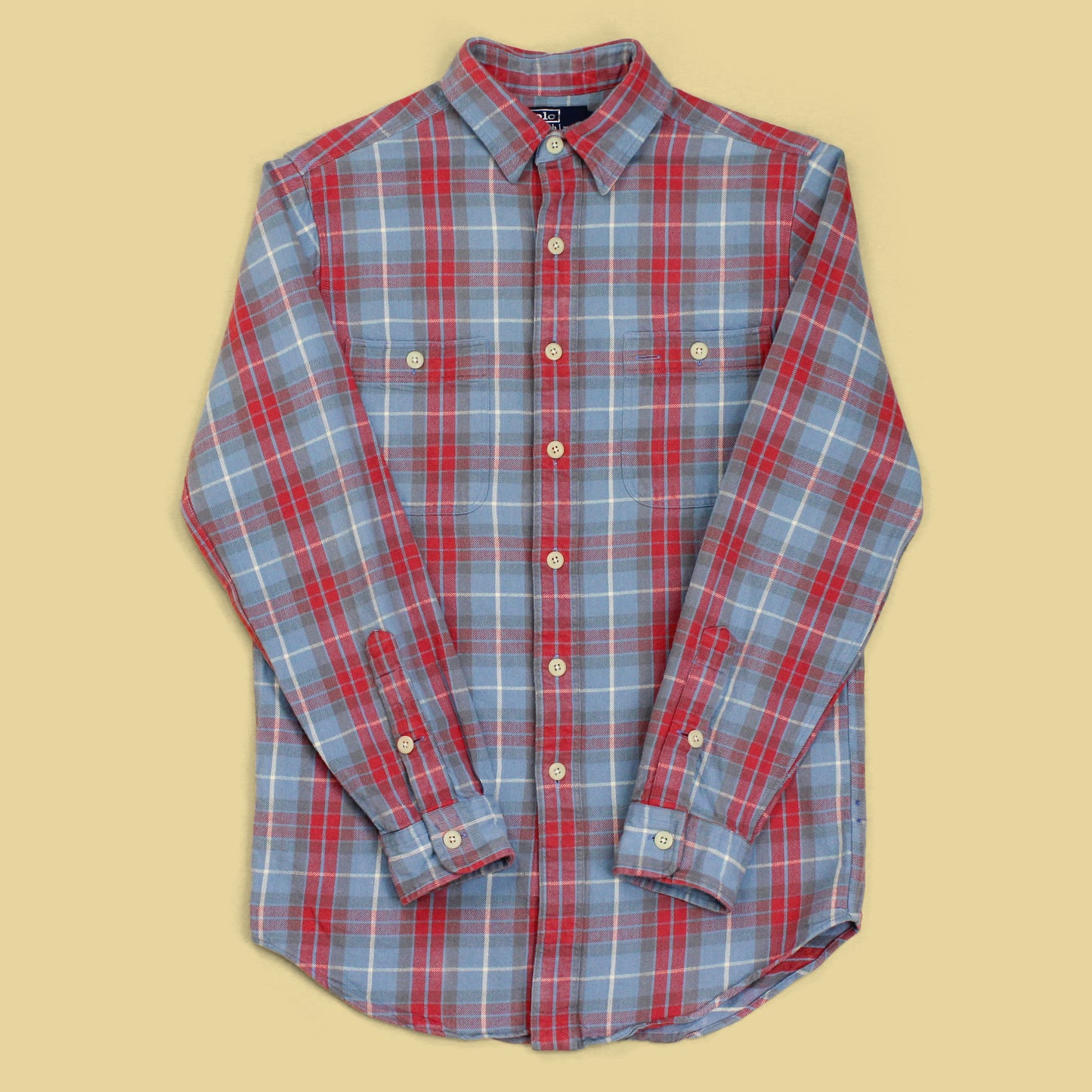 Polo Ralph Lauren Plaid Cotton Flannel Work Shirt