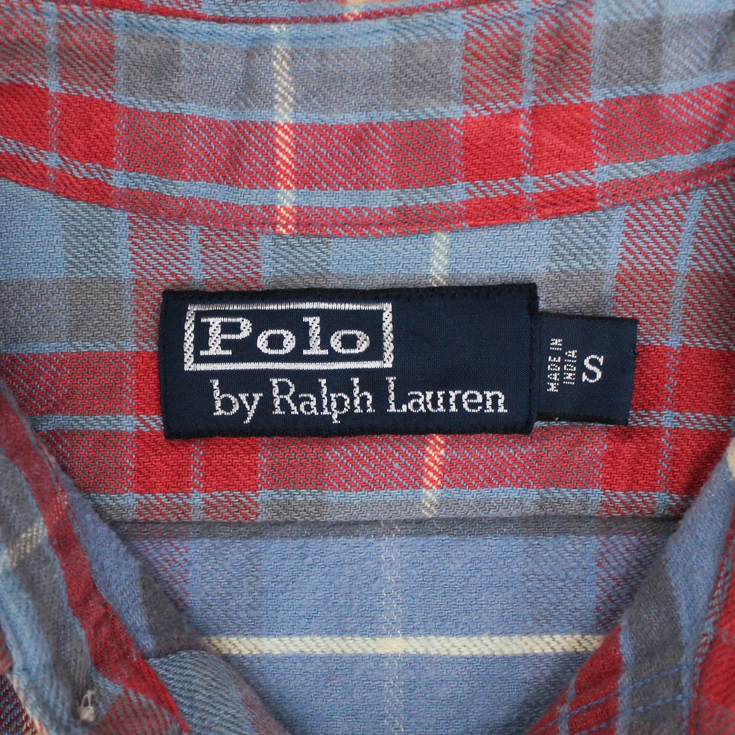 Polo Ralph Lauren Plaid Cotton Flannel Work Shirt