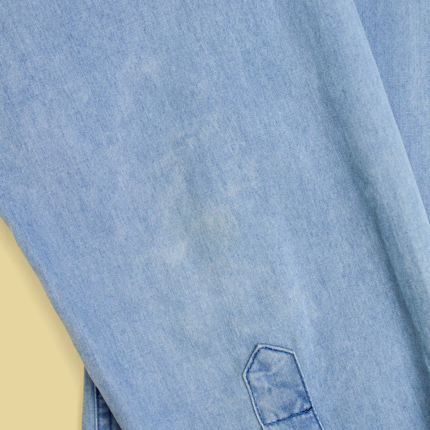Aspesi Denim Cutaway Collar Button-Up Shirt