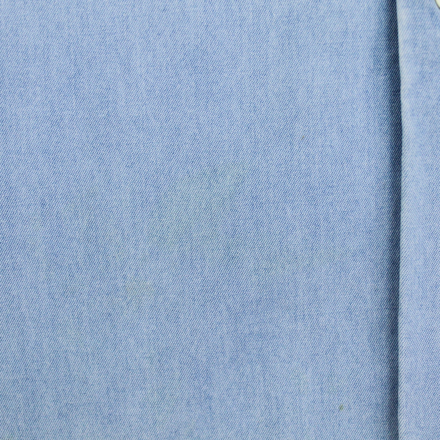 Aspesi Denim Cutaway Collar Button-Up Shirt
