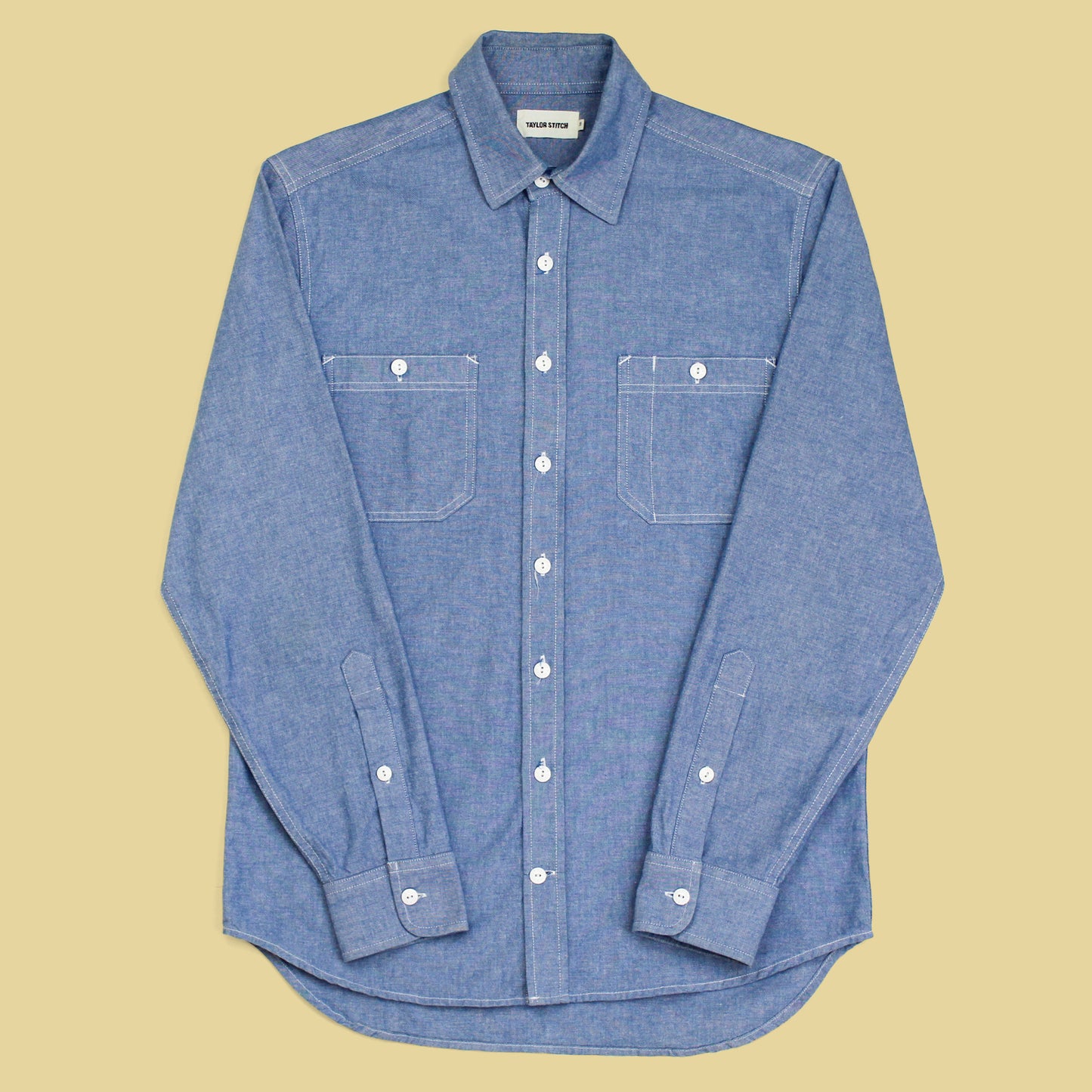 Taylor Stitch Cotton Chambray Work Shirt