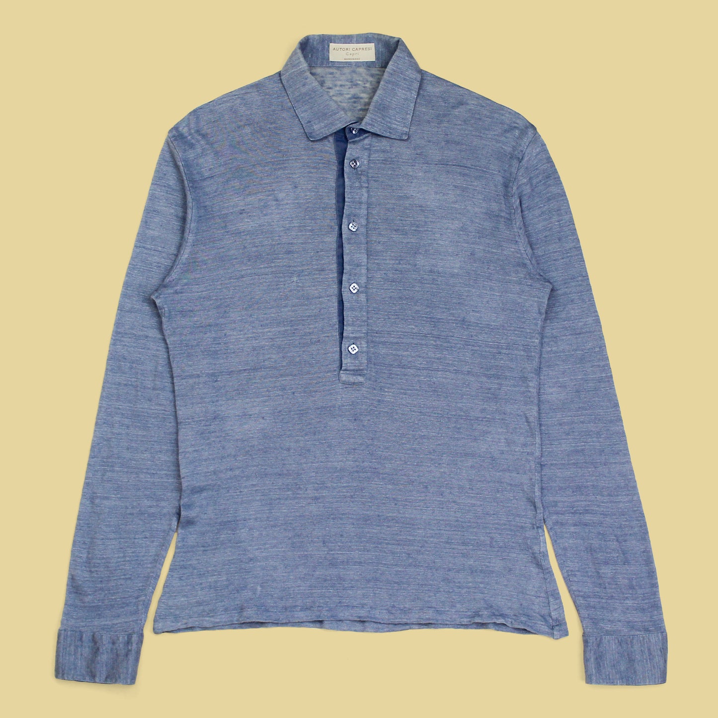 Autori Capresi Linen Knit Polo Shirt