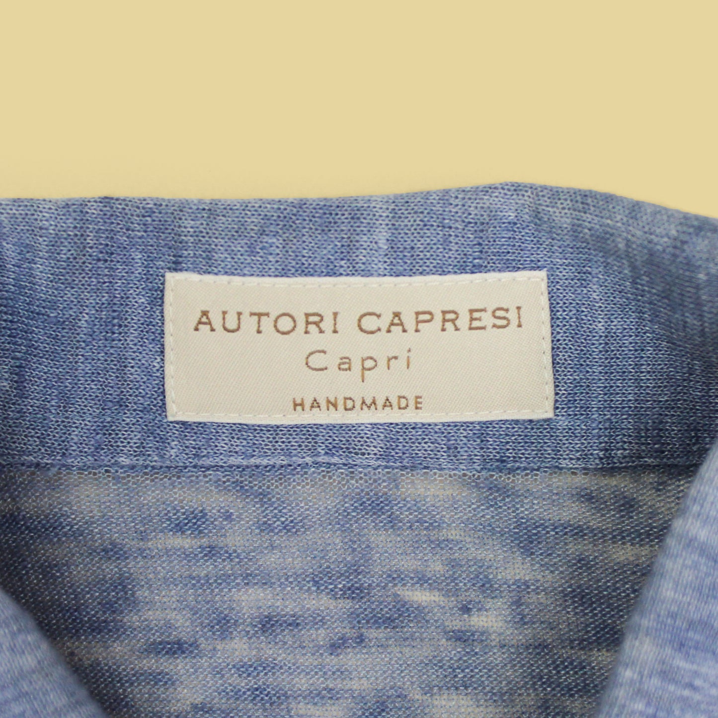 Autori Capresi Linen Knit Polo Shirt