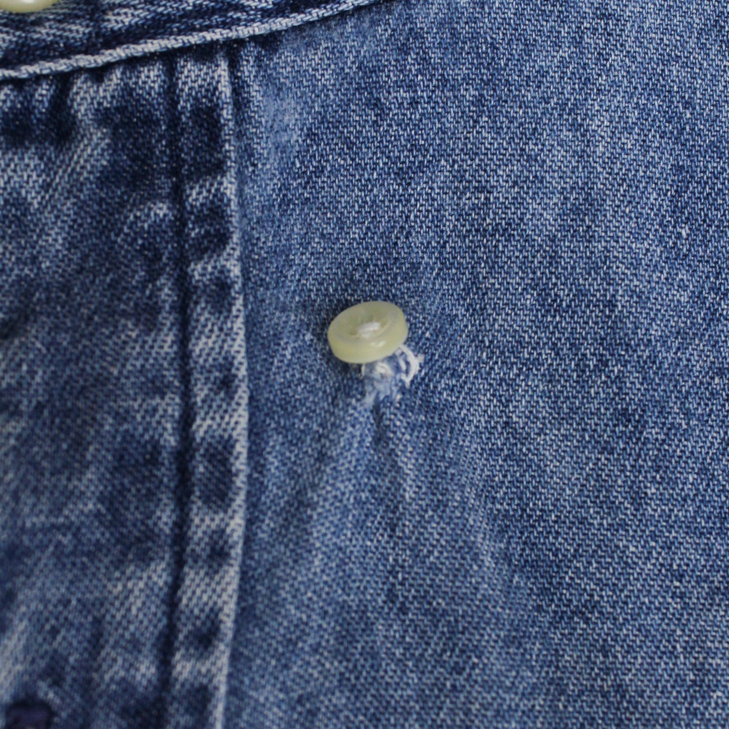 Polo Ralph Lauren Cotton Denim "Blaire" Button-Down Shirt