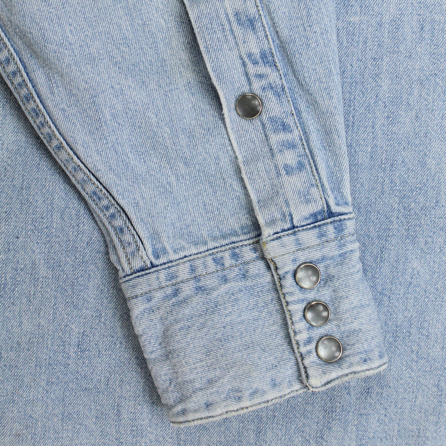 Double RL Stonewash Denim Western Shirt