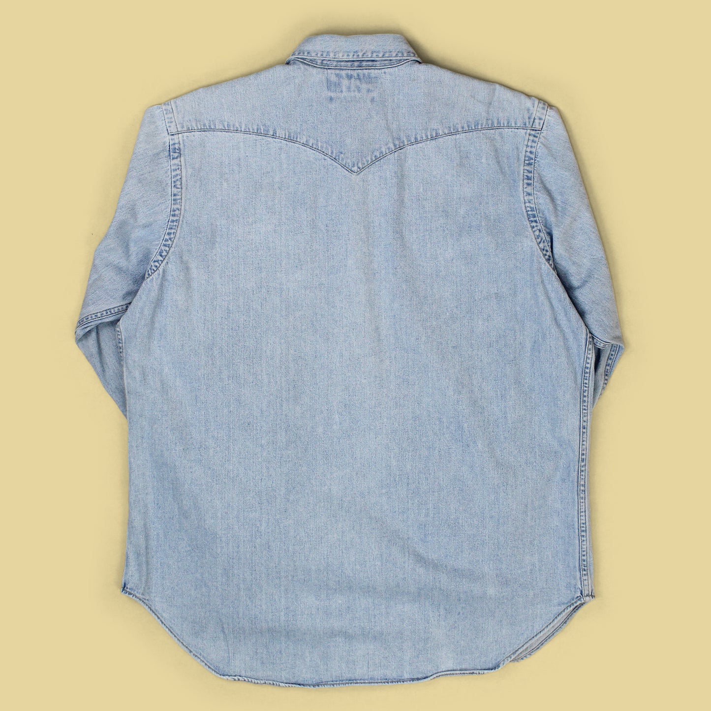 Double RL Stonewash Denim Western Shirt