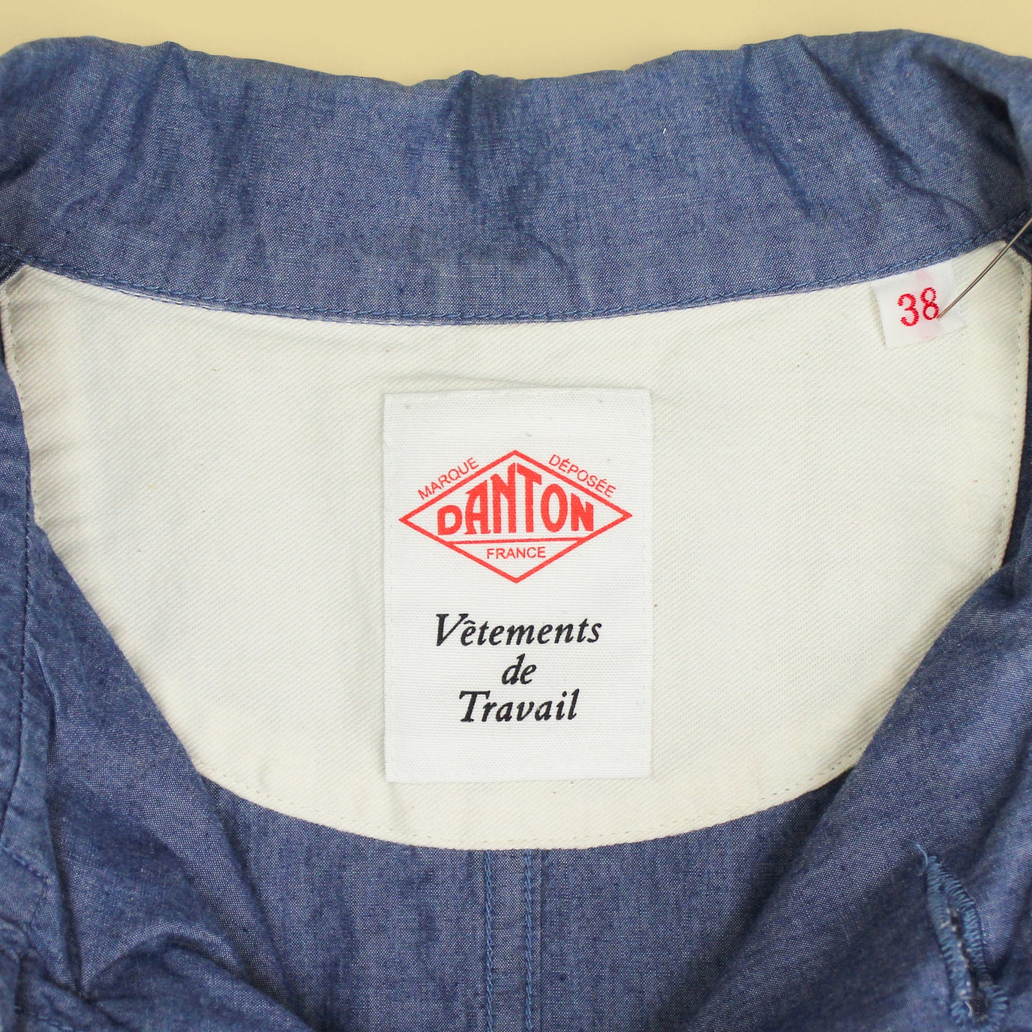 Danton Cotton Chambray Chore Coat