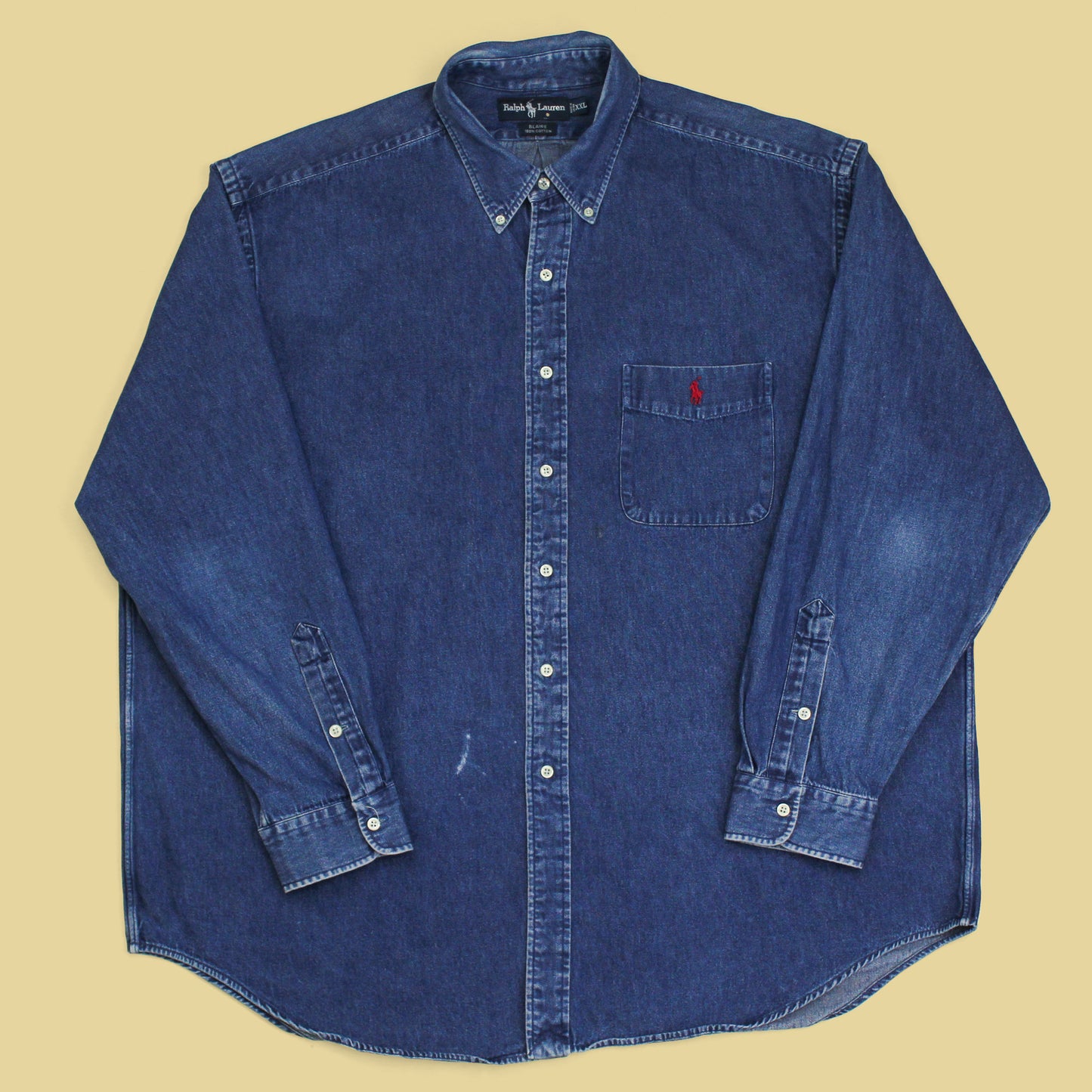 Vintage Polo Ralph Lauren Denim Button-Down Blaire Shirt