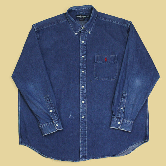 Vintage Polo Ralph Lauren Denim Button-Down Blaire Shirt