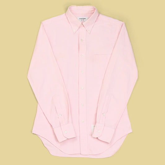 Thom Browne Oxford Cloth Cotton Button-Down Shirt