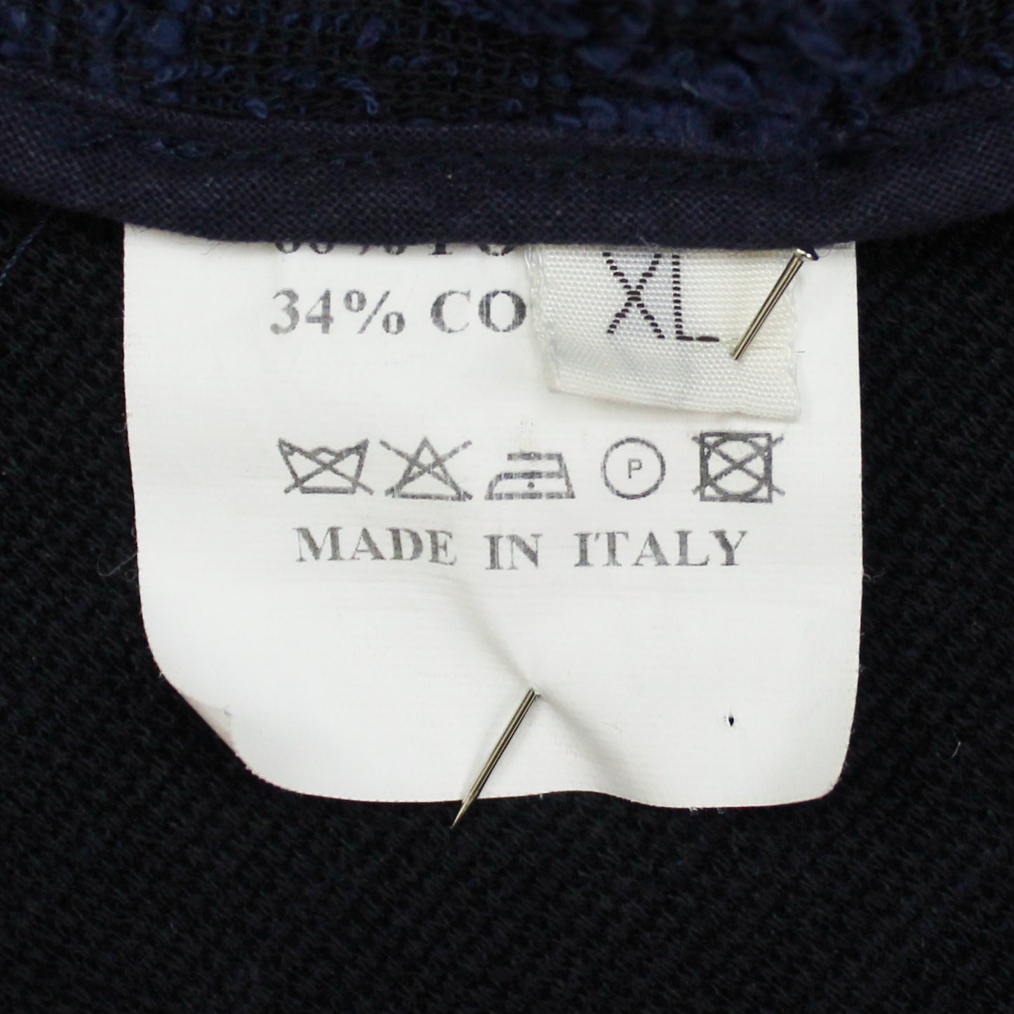 Eidos Cotton Blend Boucle Knit Shawl Collar Cardigan
