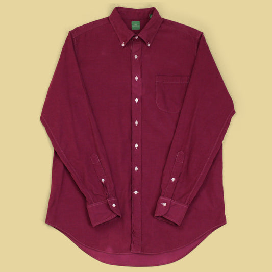 Sid Mashburn Cotton Corduroy Button-Down Shirt