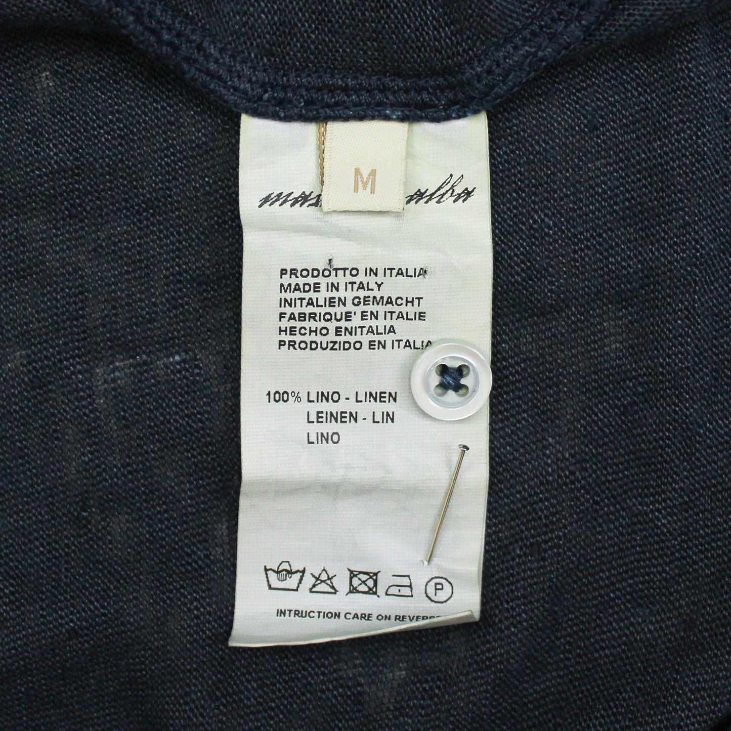 Massimo Alba Linen Knit Polo Shirt
