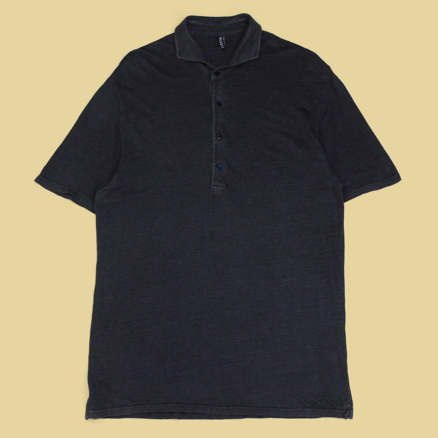 04651/ A Trip in a Bag Linen Jersey Polo Shirt