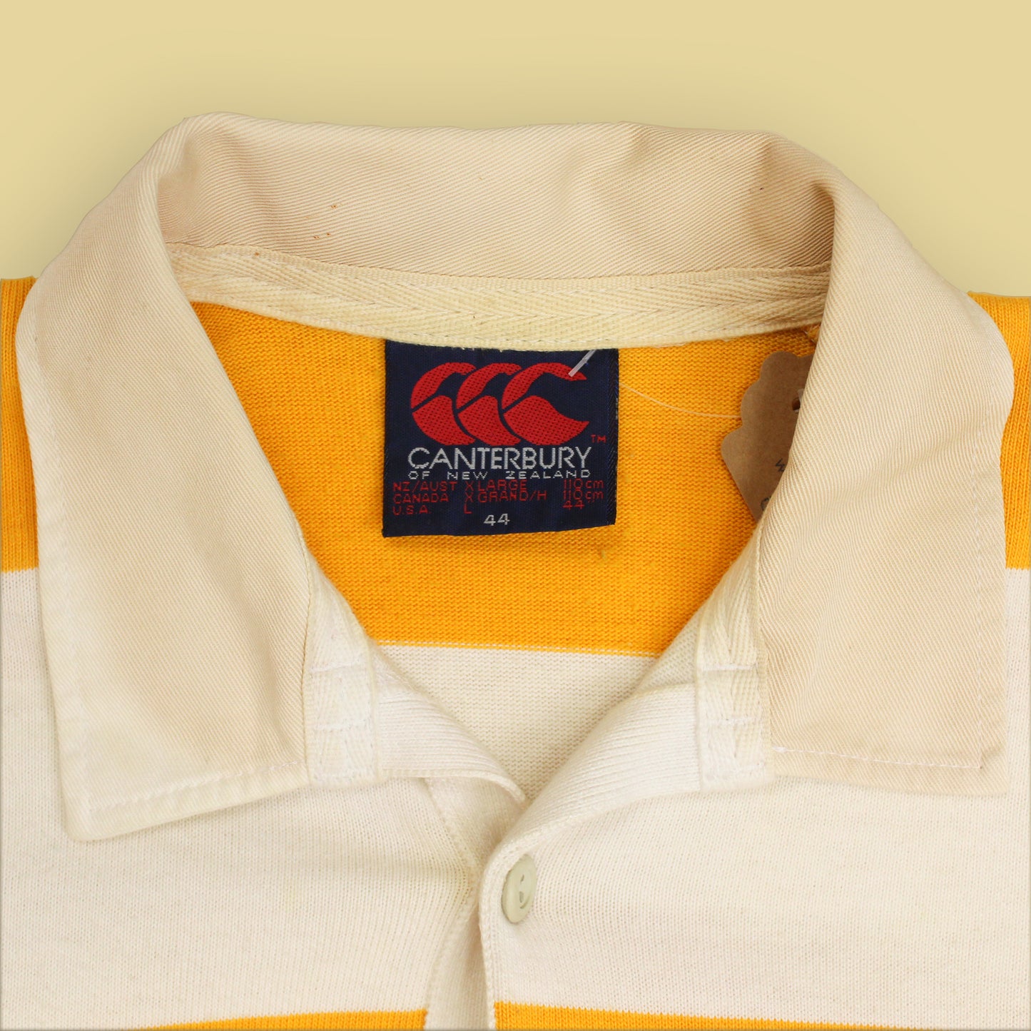 Canterbury of New Zealand Striped Rugby Shirt