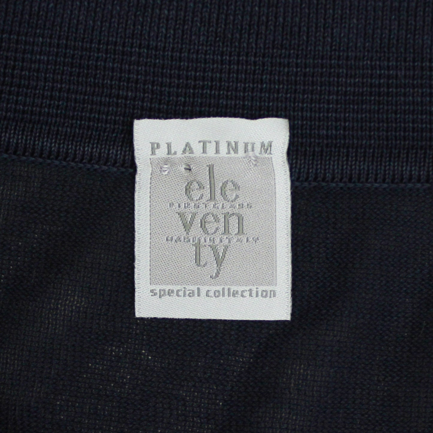Eleventy Gauze Knit Cotton Polo Shirt