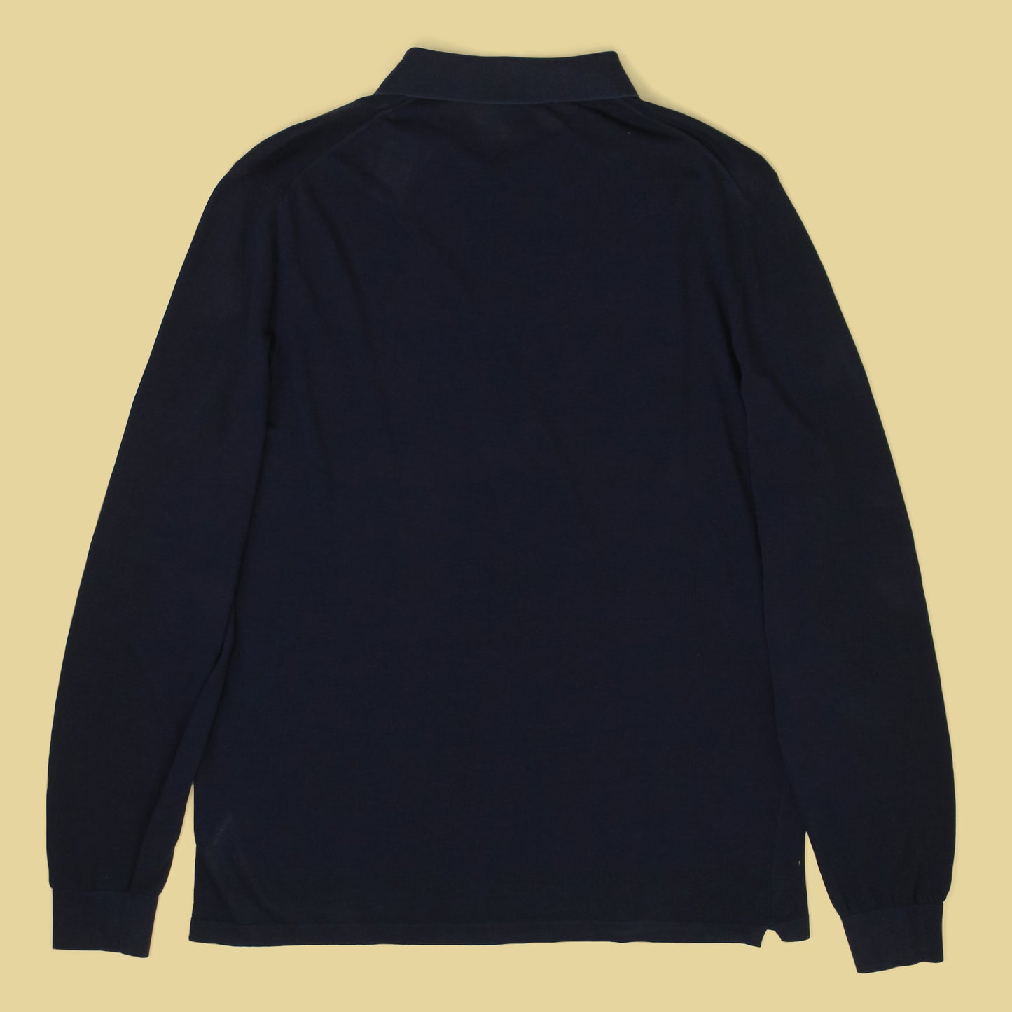 Eleventy Gauze Knit Cotton Polo Shirt