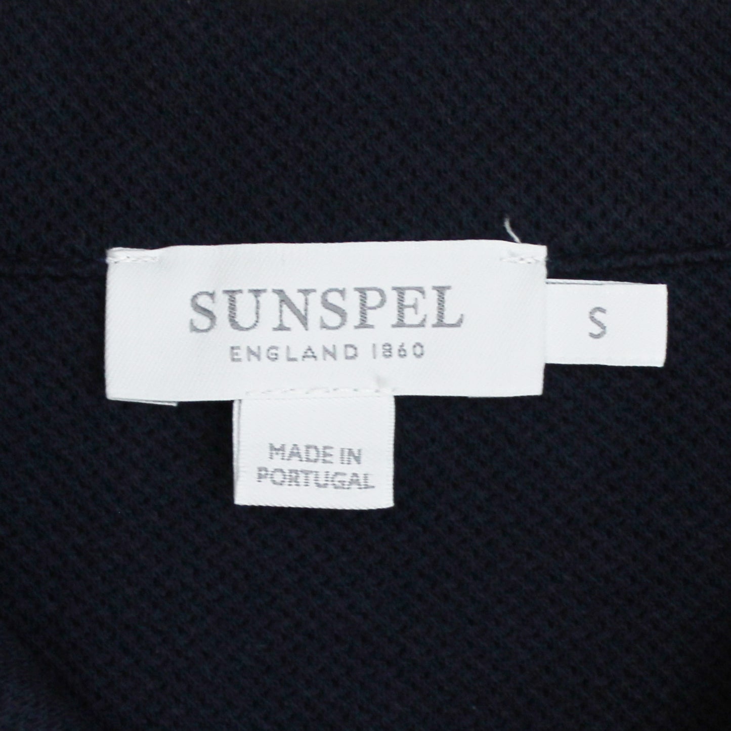 Sunspel Knit Cotton Riviera Polo Shirt