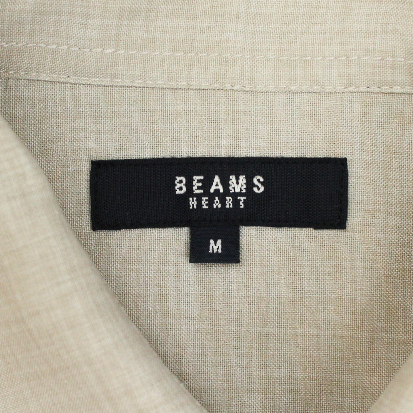 Beams Heart Patchwork Button-Up Shirt