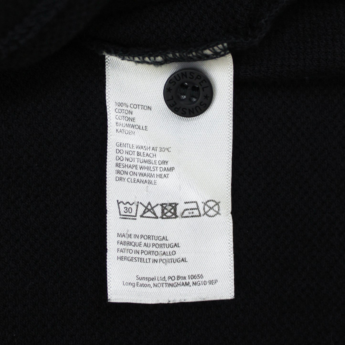 Sunspel Knit Cotton Riviera Polo Shirt