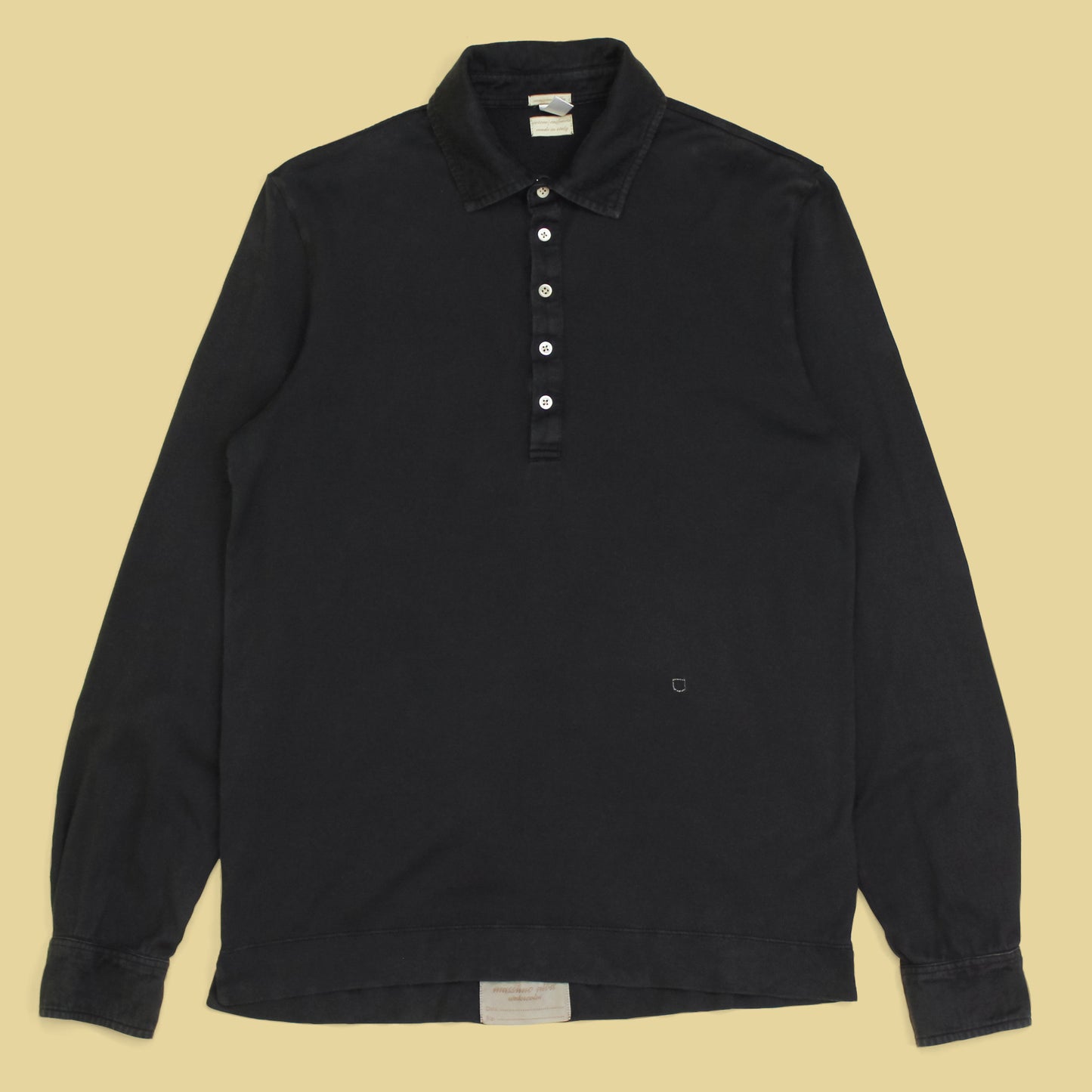 Massimo Alba Cotton Cashmere Jersey Polo Shirt