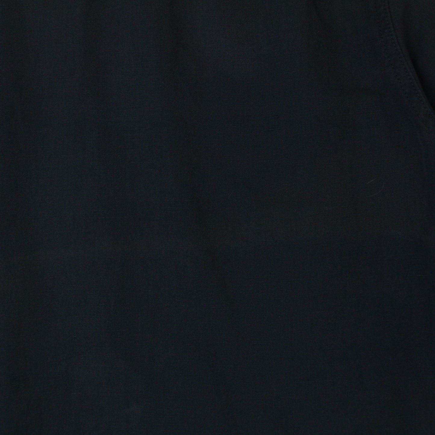 The Blurred Cotton Linen Loop Collar Button-Up Shirt