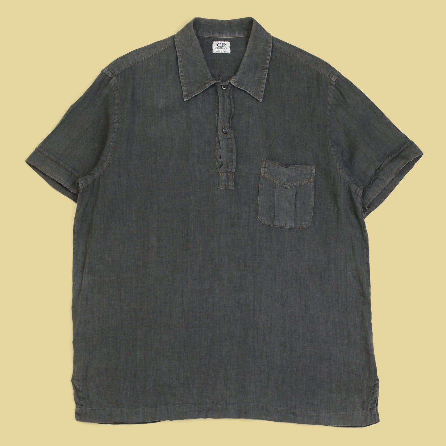C.P. Company Linen Popover Shirt