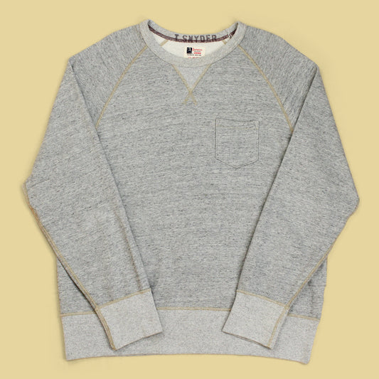 Todd Snyder x Champion Cotton Loopback Terry Fleece "Single-V" Crewneck Sweatshirt