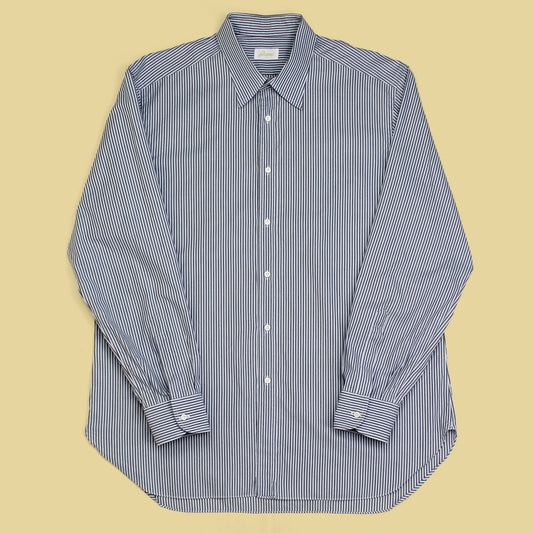Brioni Striped Cotton Button-Up Shirt
