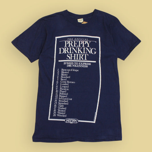 The Official Preppy Brand "Preppy Drinking Shirt" Graphic T-Shirt