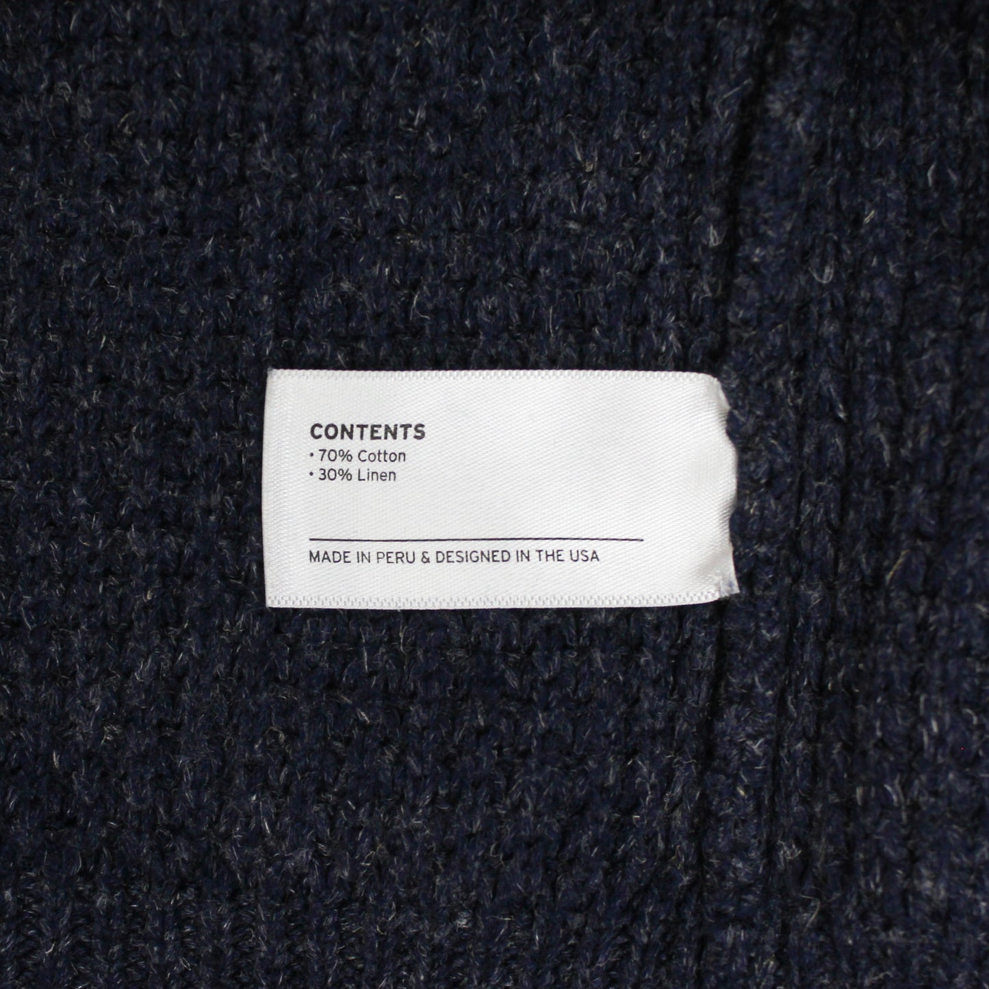 Best Made Co. Cotton Linen Waffle Knit Crewneck Sweater