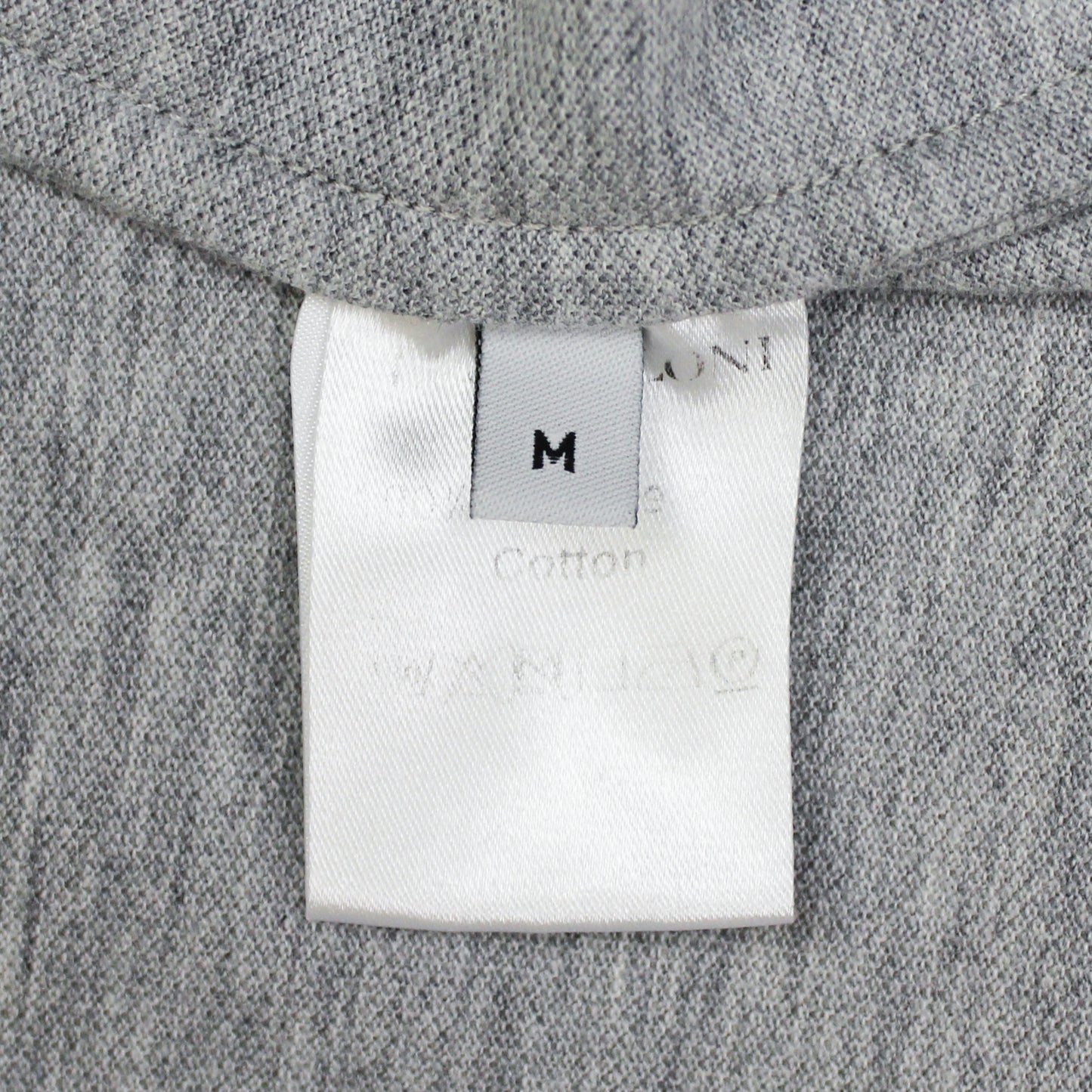 Luca Faloni Pique Knit Cotton Capri Collar Polo Shirt