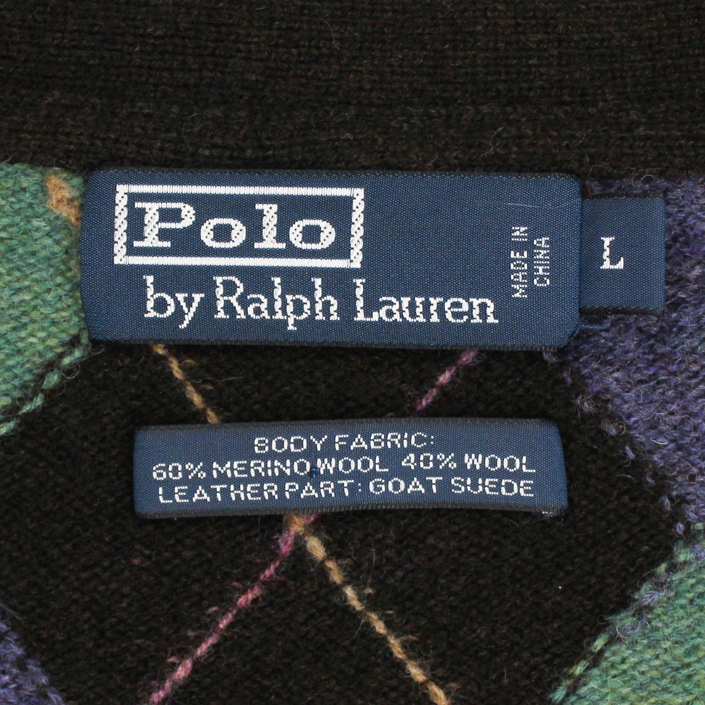Polo Ralph Lauren Argyle Merino Wool Cardigan