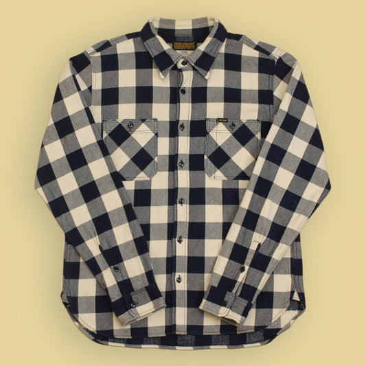 Iron Heart Buffalo Check Ultra Heavy Flannel Work Shirt