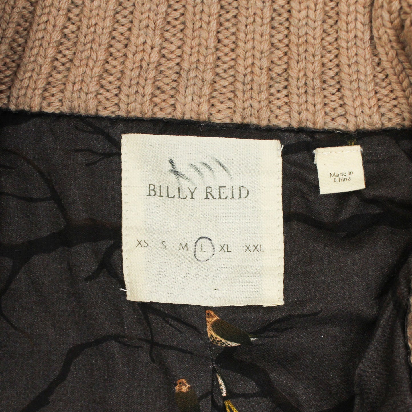 Billy Reid Merino Wool Mock Neck Cardigan