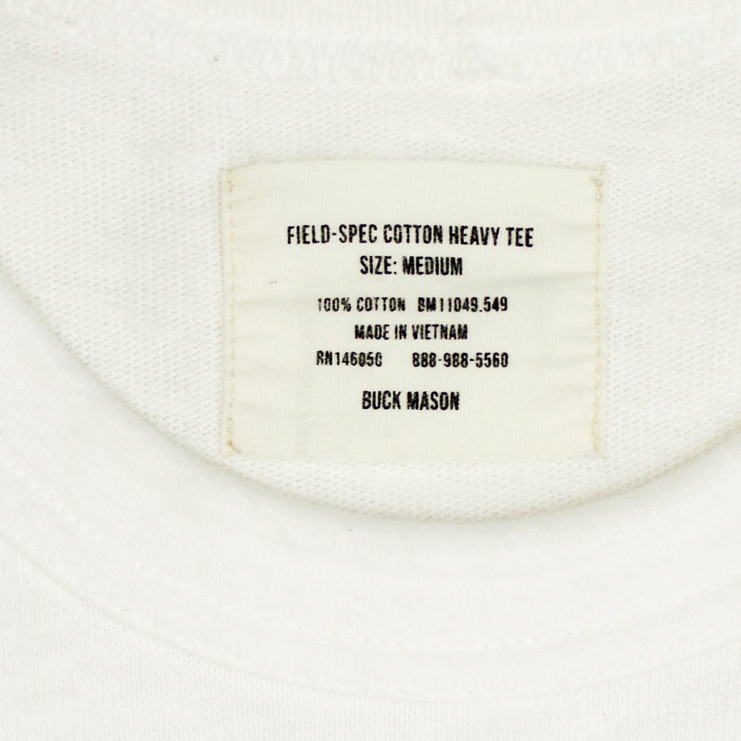 Buck Mason Field-Spec Cotton Heavy Tee