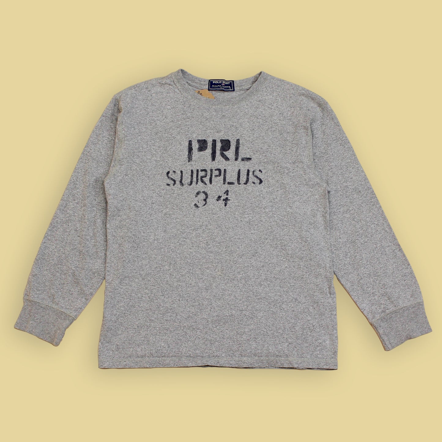 Polo Sport Stenciled Graphic Long Sleeve T-Shirt
