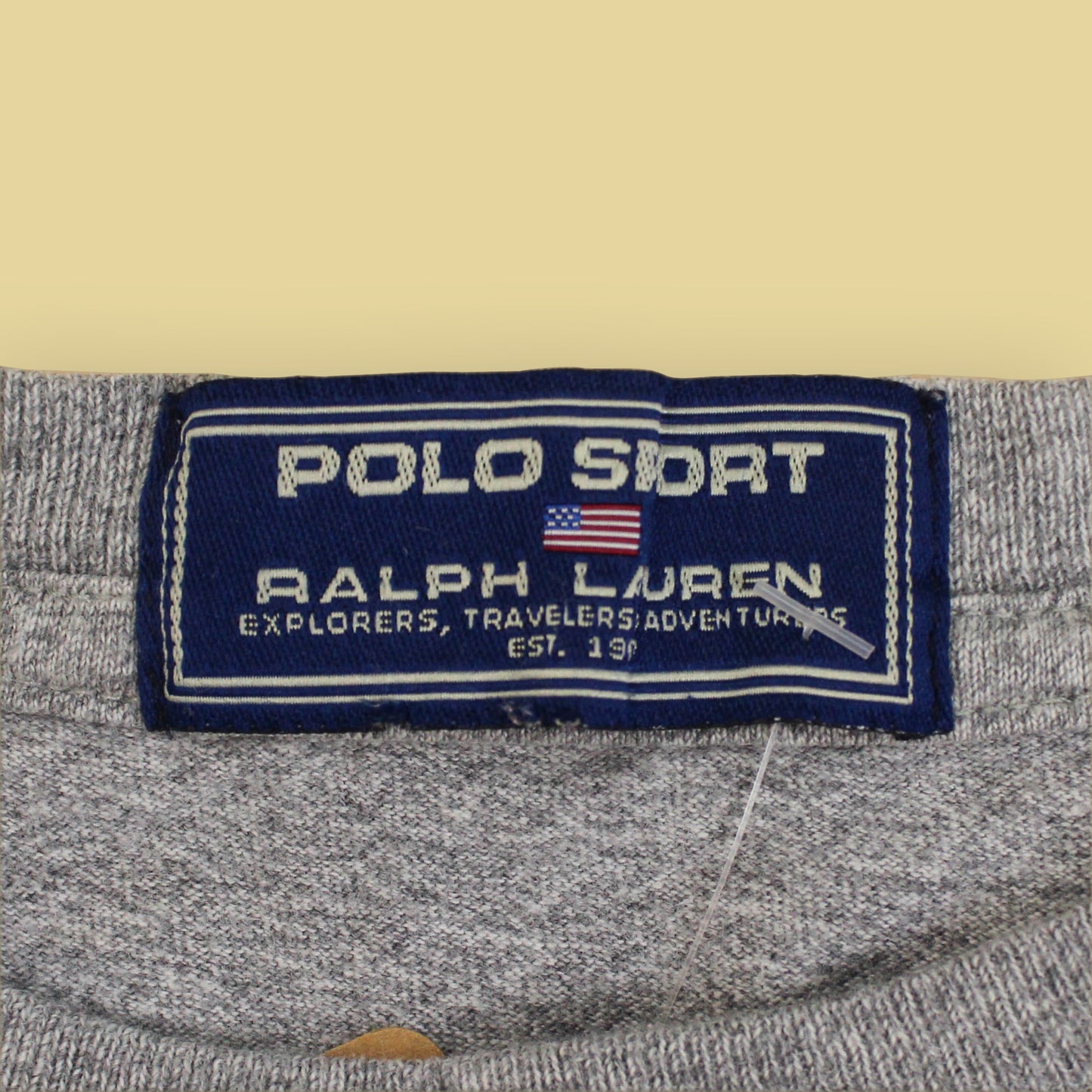 Polo Sport Stenciled Graphic Long Sleeve T-Shirt