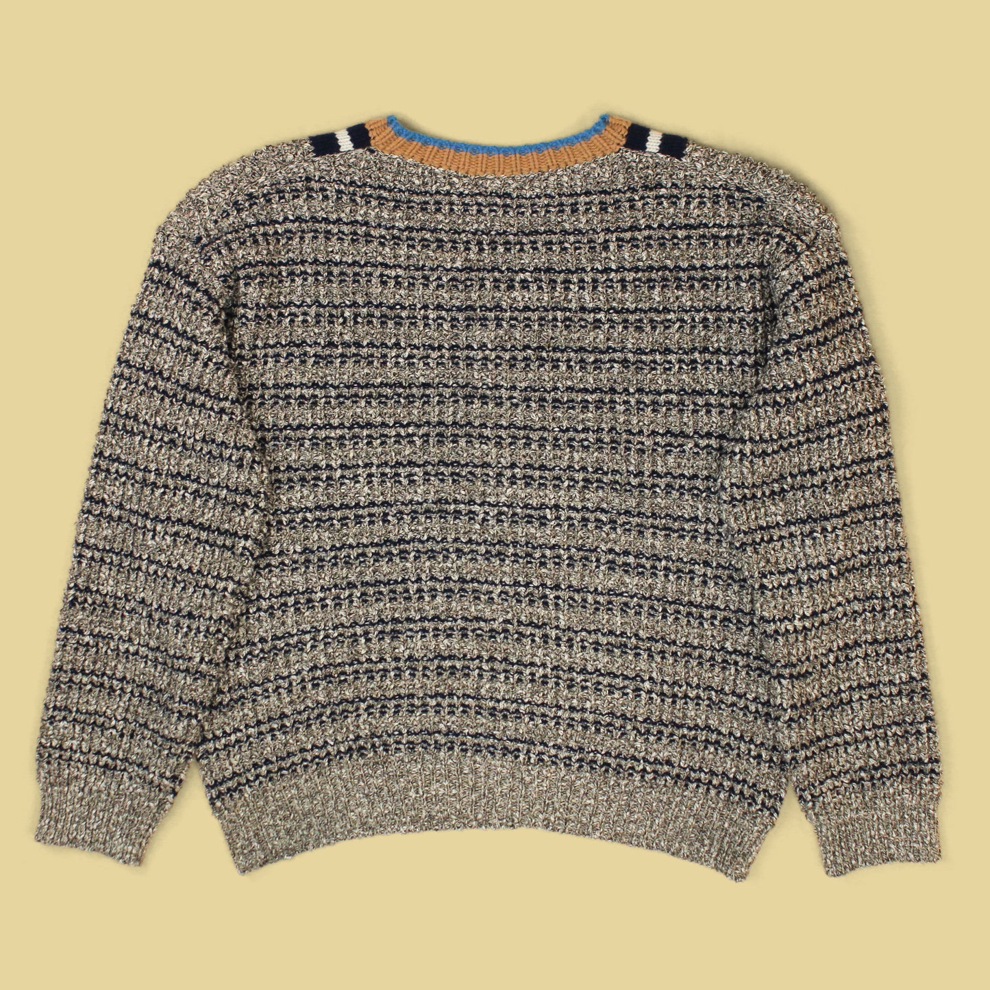 Maison Kitsuné Cotton Wool Fox Head Tennis Sweater