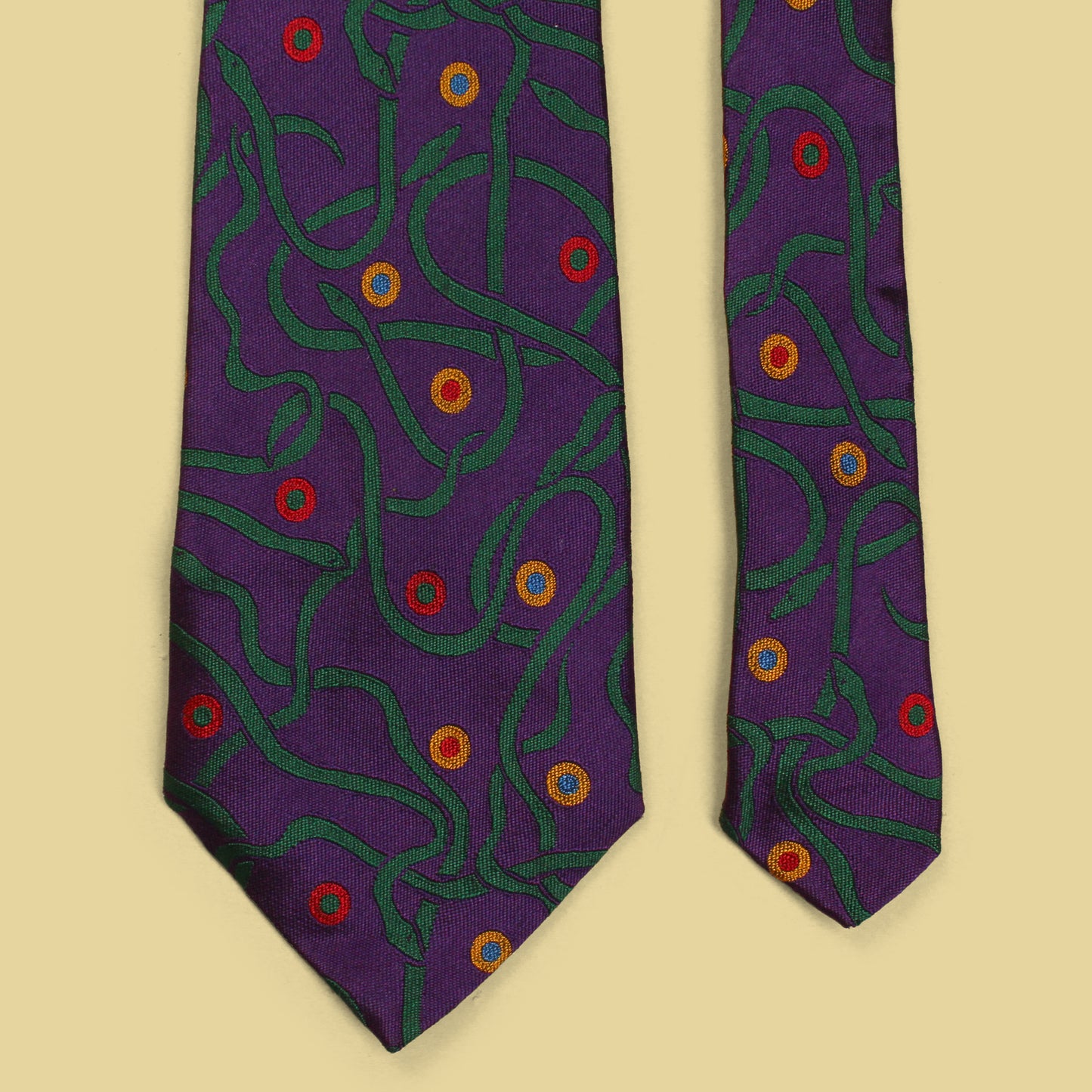 Turnbull & Asser Snake Pattern Silk Tie