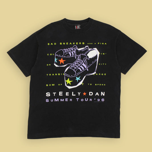 Steely Dan Bad Sneakers 1996 Tour Band Tee
