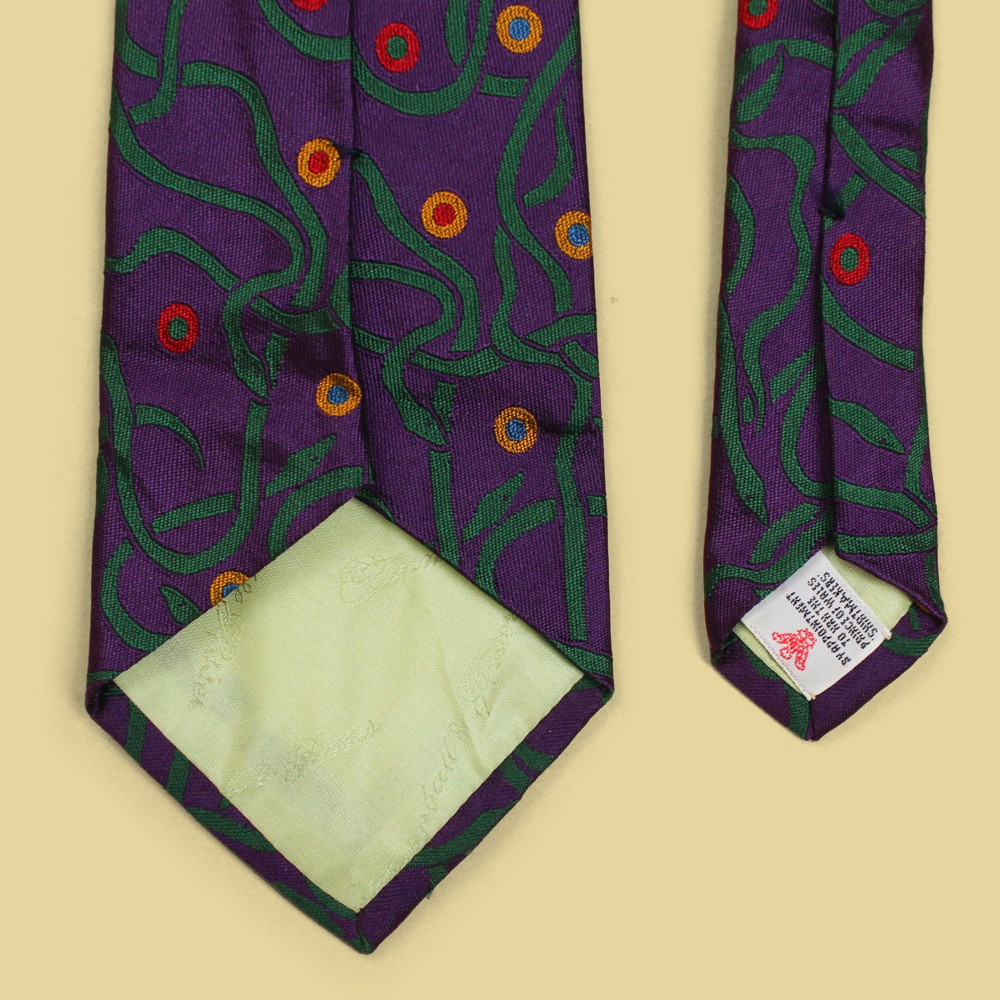 Turnbull & Asser Snake Pattern Silk Tie
