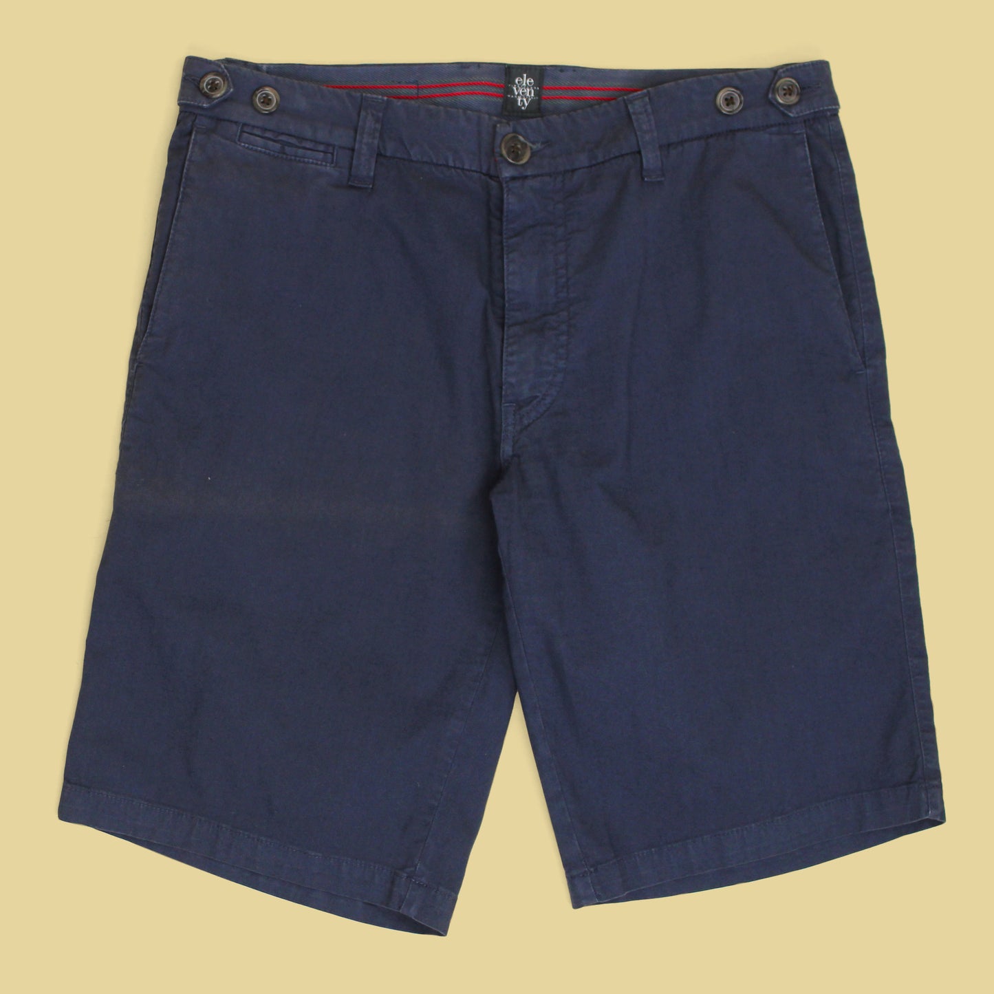 Eleventy Cotton Linen Shorts