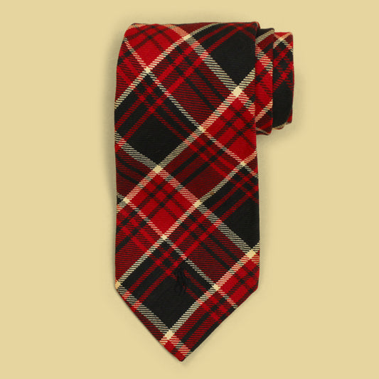 Polo Ralph Lauren Plaid Cotton Flannel Tie