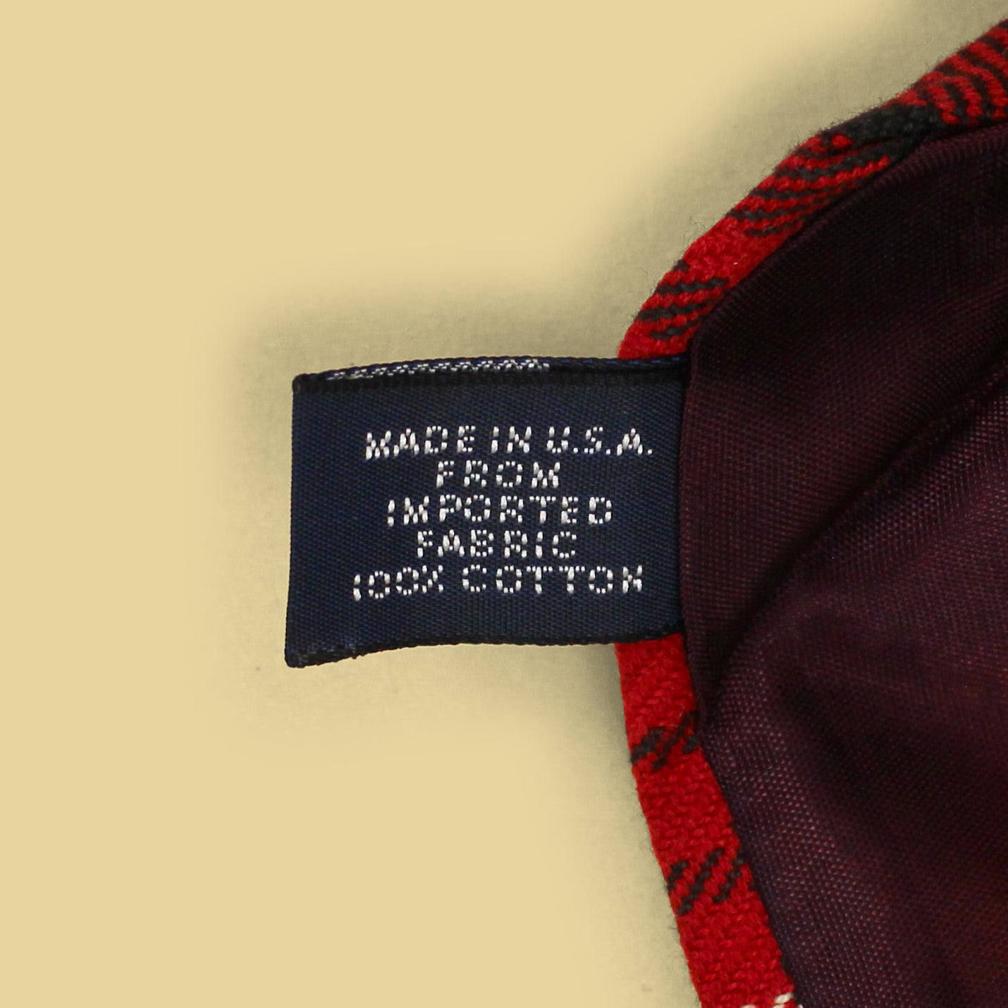 Polo Ralph Lauren Plaid Cotton Flannel Tie