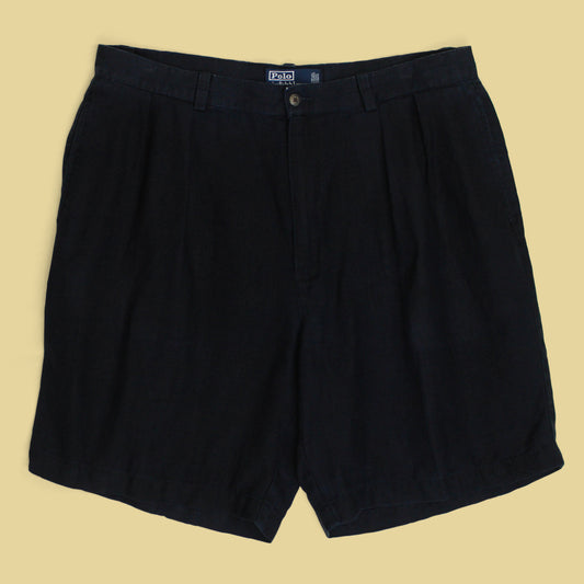 Vintage Polo Ralph Lauren Linen Pleated Tyler Shorts