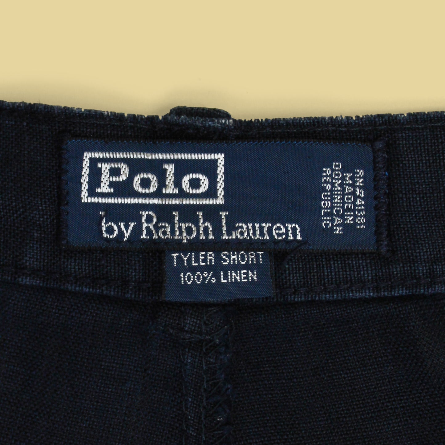 Vintage Polo Ralph Lauren Linen Pleated Tyler Shorts