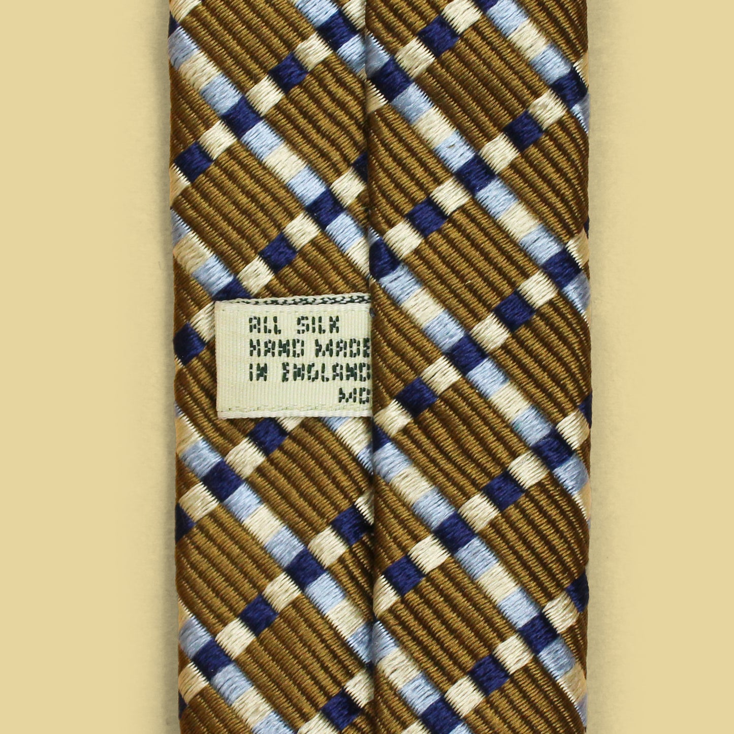 Drake's Checked Silk Tie
