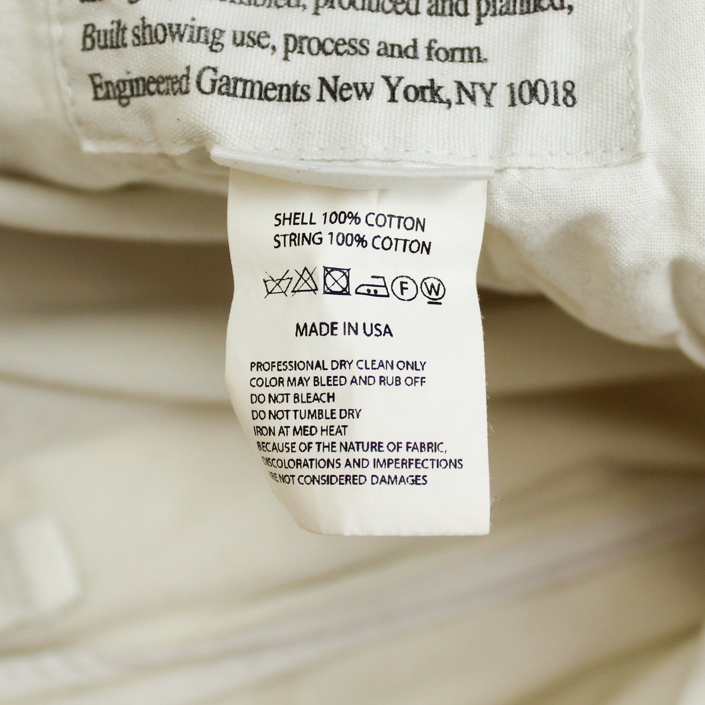 Engineered Garments Cotton Pleated Sunset Shorts