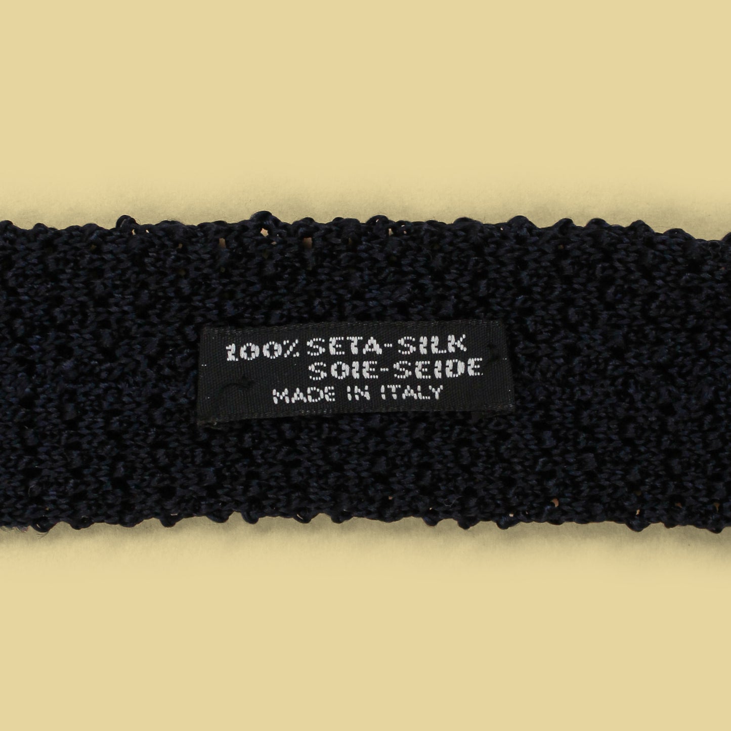 Vintage Polka Dot Silk Knit Tie